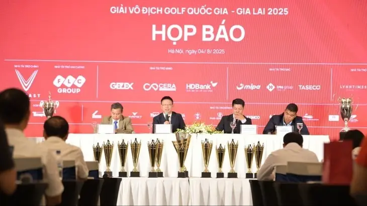 Công bố Giải golf vô địch quốc gia – Gia Lai 2025